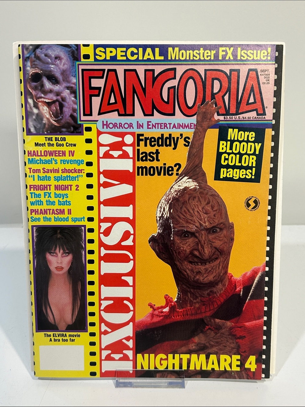 Fangoria #77 [Sep ‘88] NOES 4 cover [Vintage 80s/90s Horror Magazine]